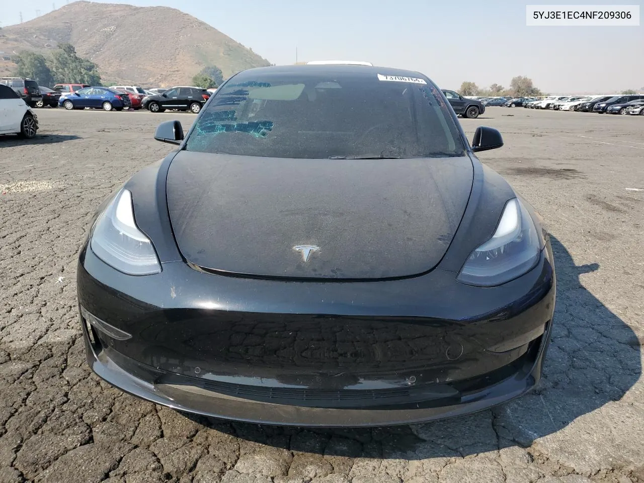 5YJ3E1EC4NF209306 2022 Tesla Model 3