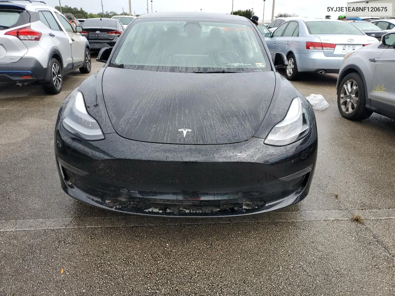 2022 Tesla Model 3 VIN: 5YJ3E1EA8NF120675 Lot: 73929134