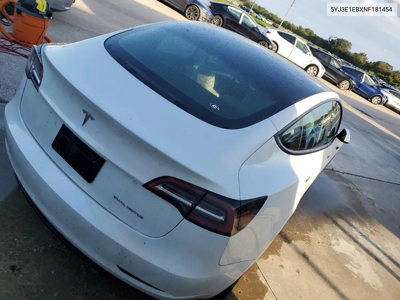 2022 Tesla Model 3 VIN: 5YJ3E1EBXNF181454 Lot: 74084454