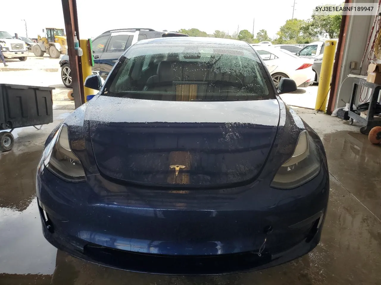 2022 Tesla Model 3 VIN: 5YJ3E1EA8NF189947 Lot: 74108844