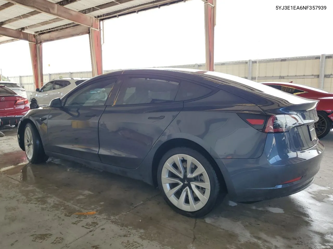 2022 Tesla Model 3 VIN: 5YJ3E1EA6NF357939 Lot: 74496134