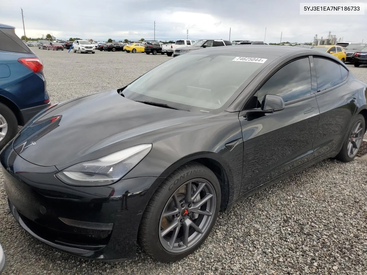 5YJ3E1EA7NF186733 2022 Tesla Model 3