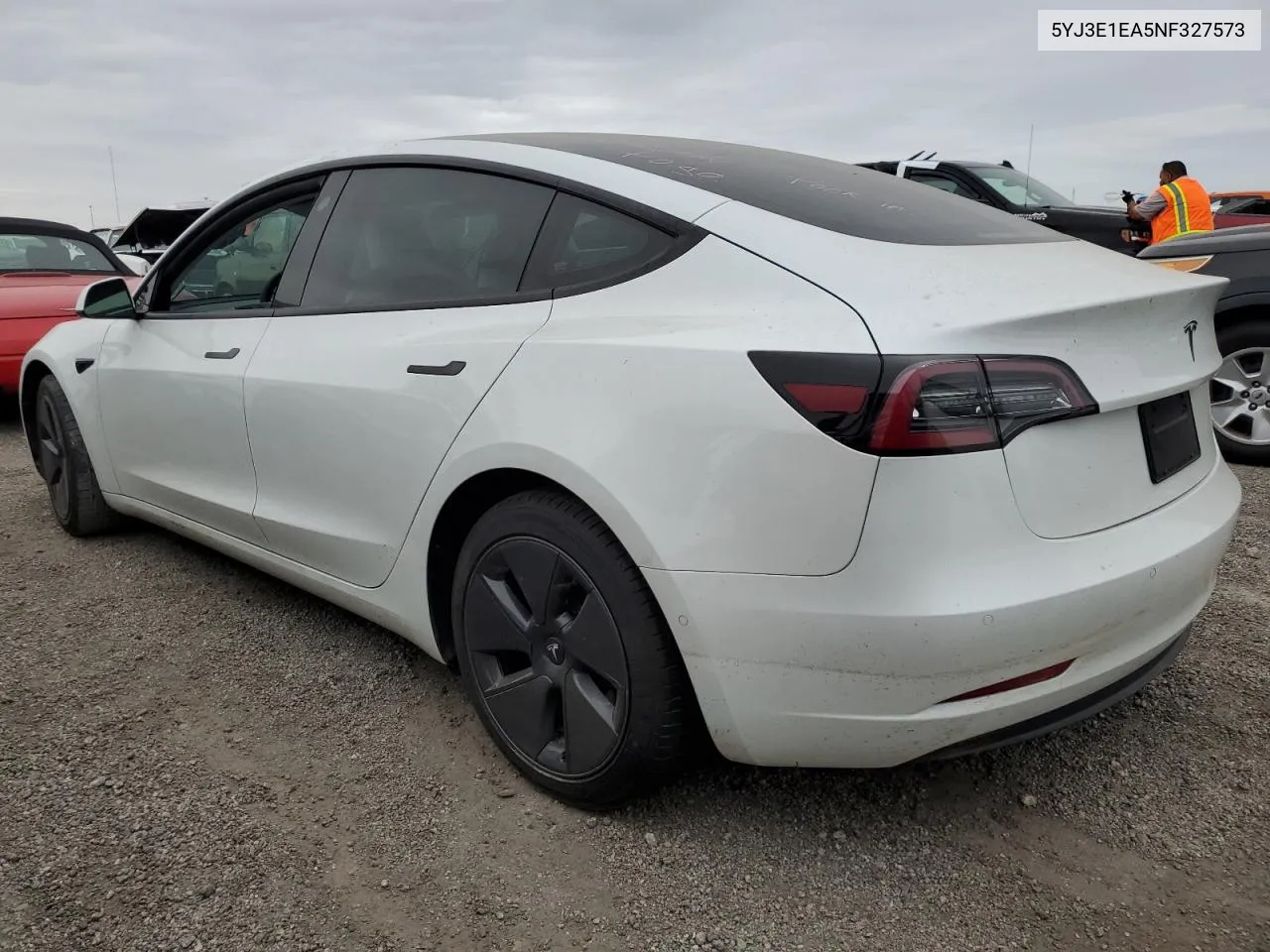 2022 Tesla Model 3 VIN: 5YJ3E1EA5NF327573 Lot: 74662594