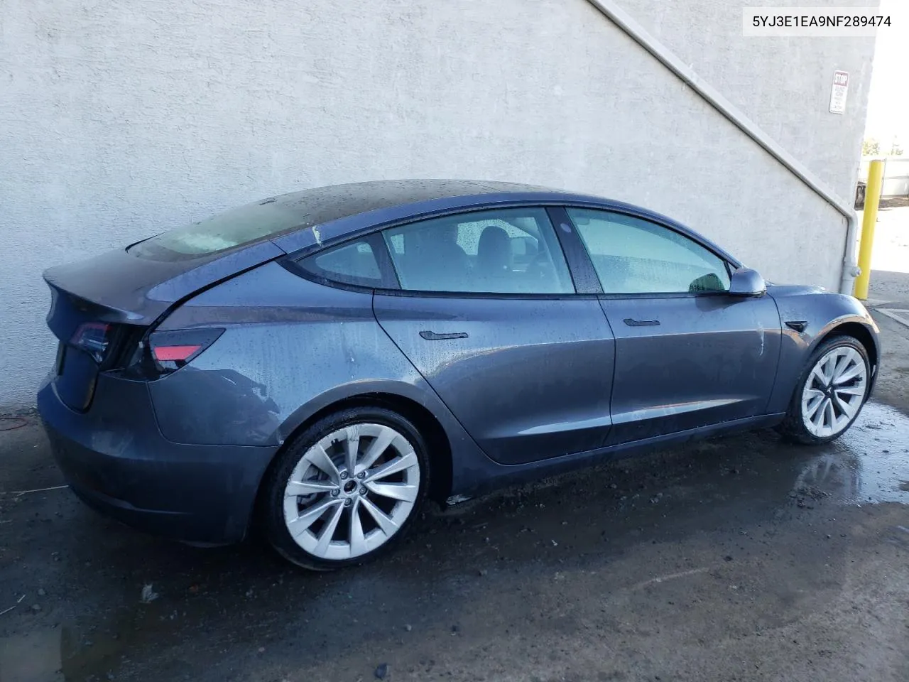 2022 Tesla Model 3 VIN: 5YJ3E1EA9NF289474 Lot: 74720074