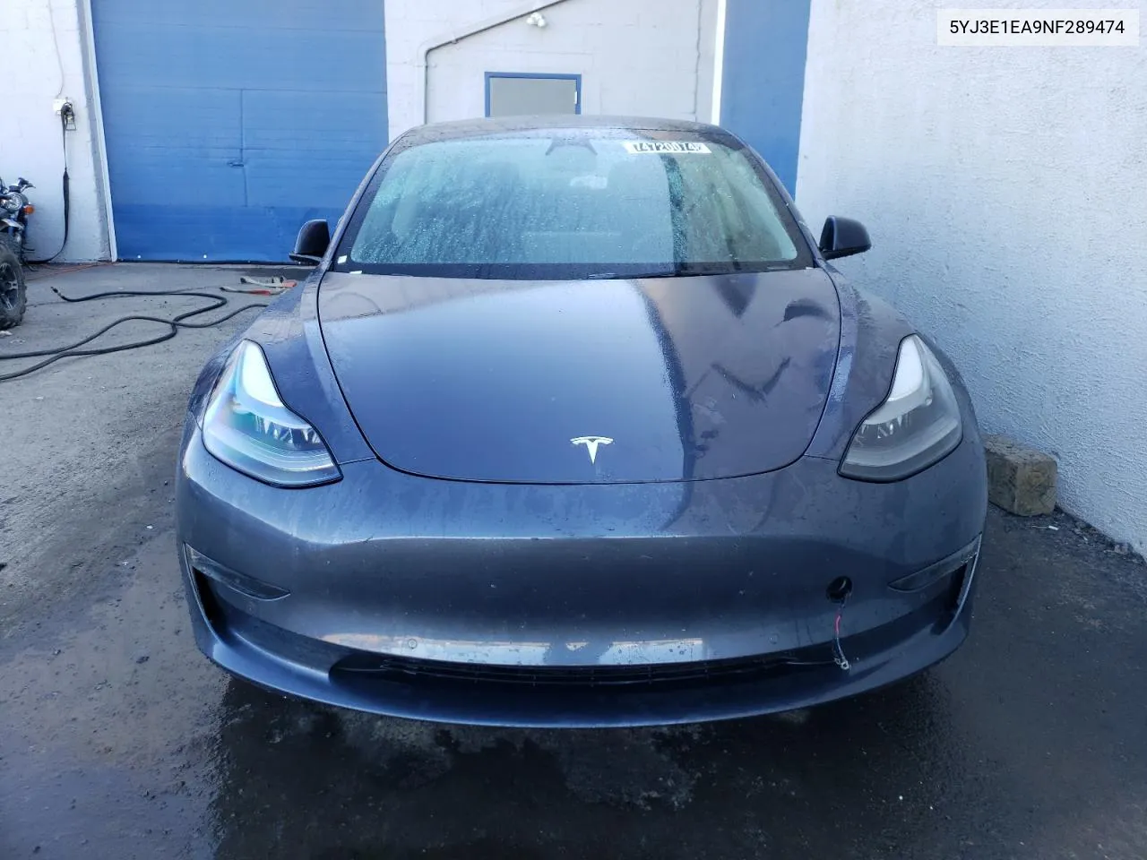 2022 Tesla Model 3 VIN: 5YJ3E1EA9NF289474 Lot: 74720074