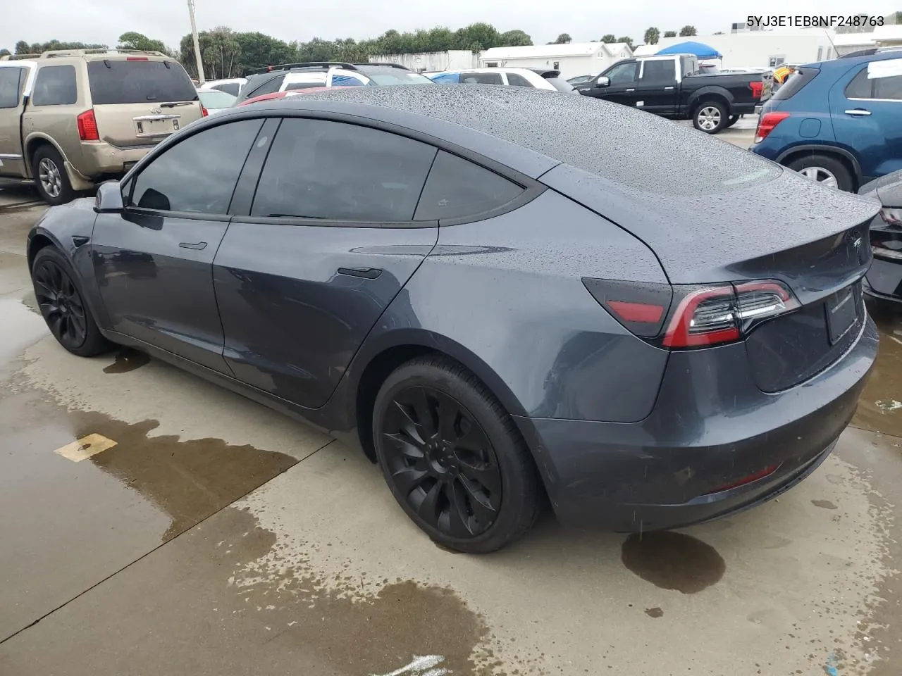 5YJ3E1EB8NF248763 2022 Tesla Model 3