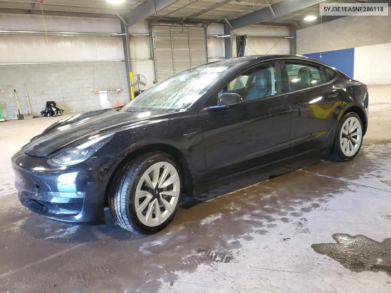 2022 Tesla Model 3 VIN: 5YJ3E1EA5NF286118 Lot: 74731384