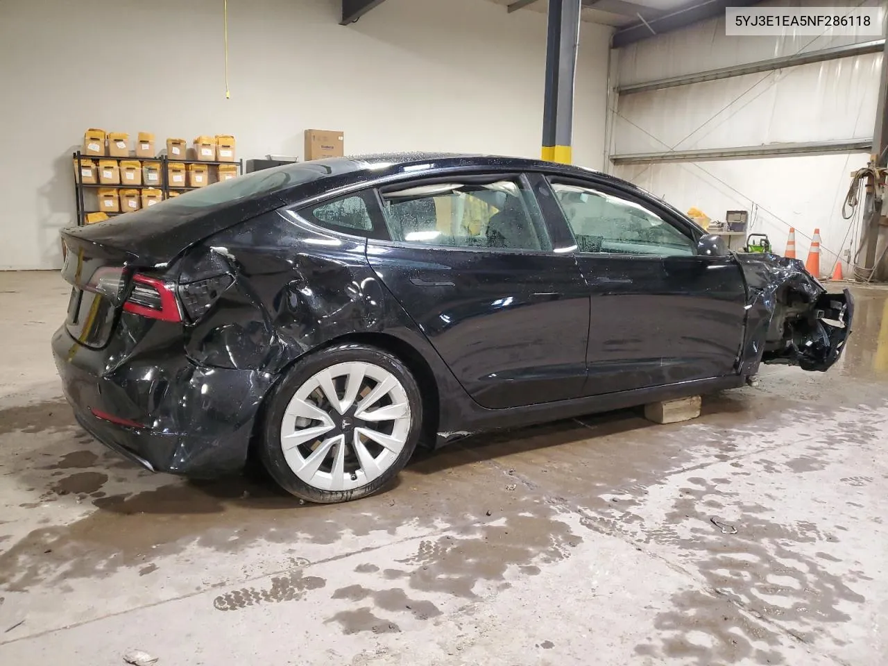 2022 Tesla Model 3 VIN: 5YJ3E1EA5NF286118 Lot: 74731384