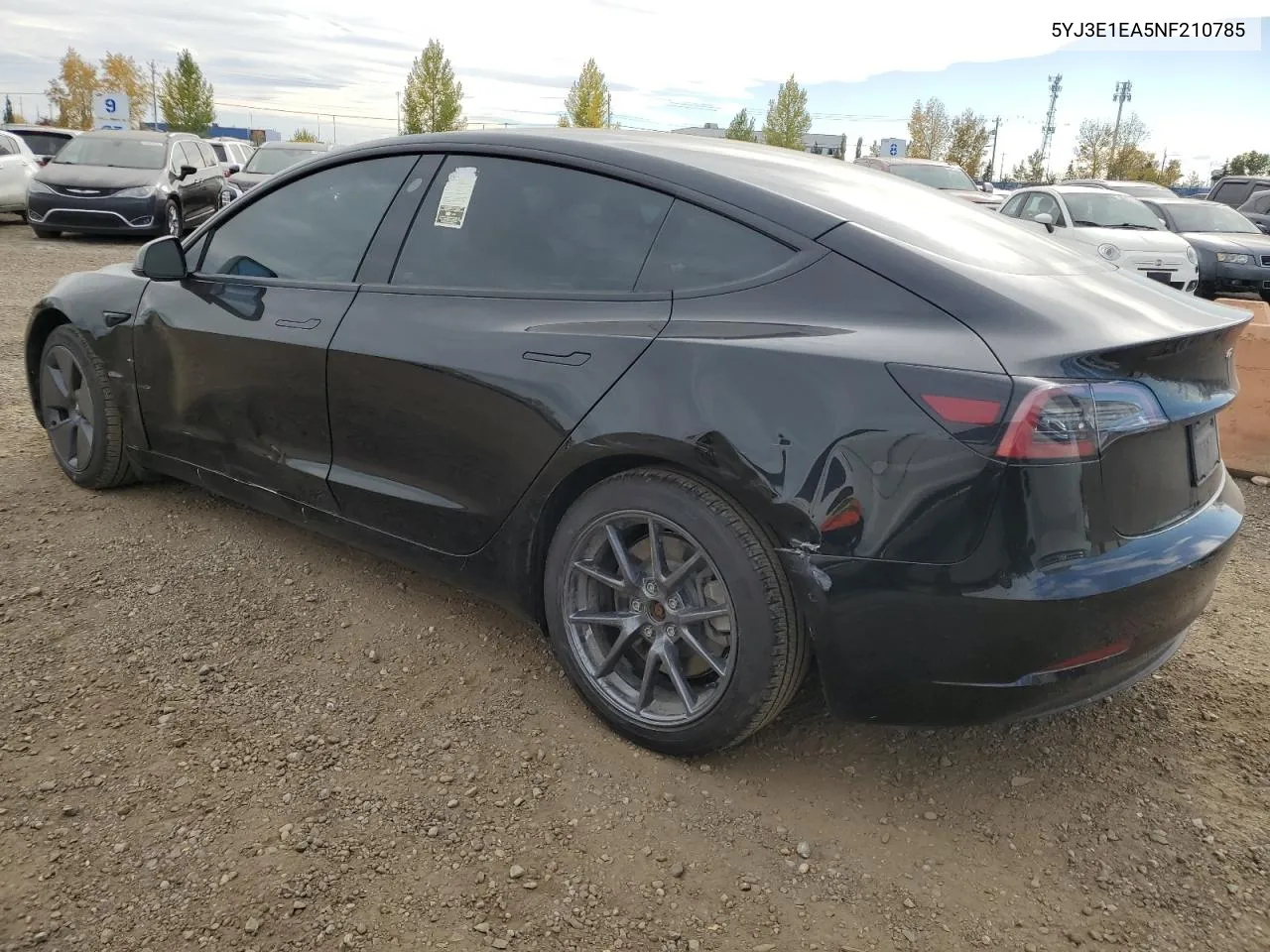 2022 Tesla Model 3 VIN: 5YJ3E1EA5NF210785 Lot: 75330494