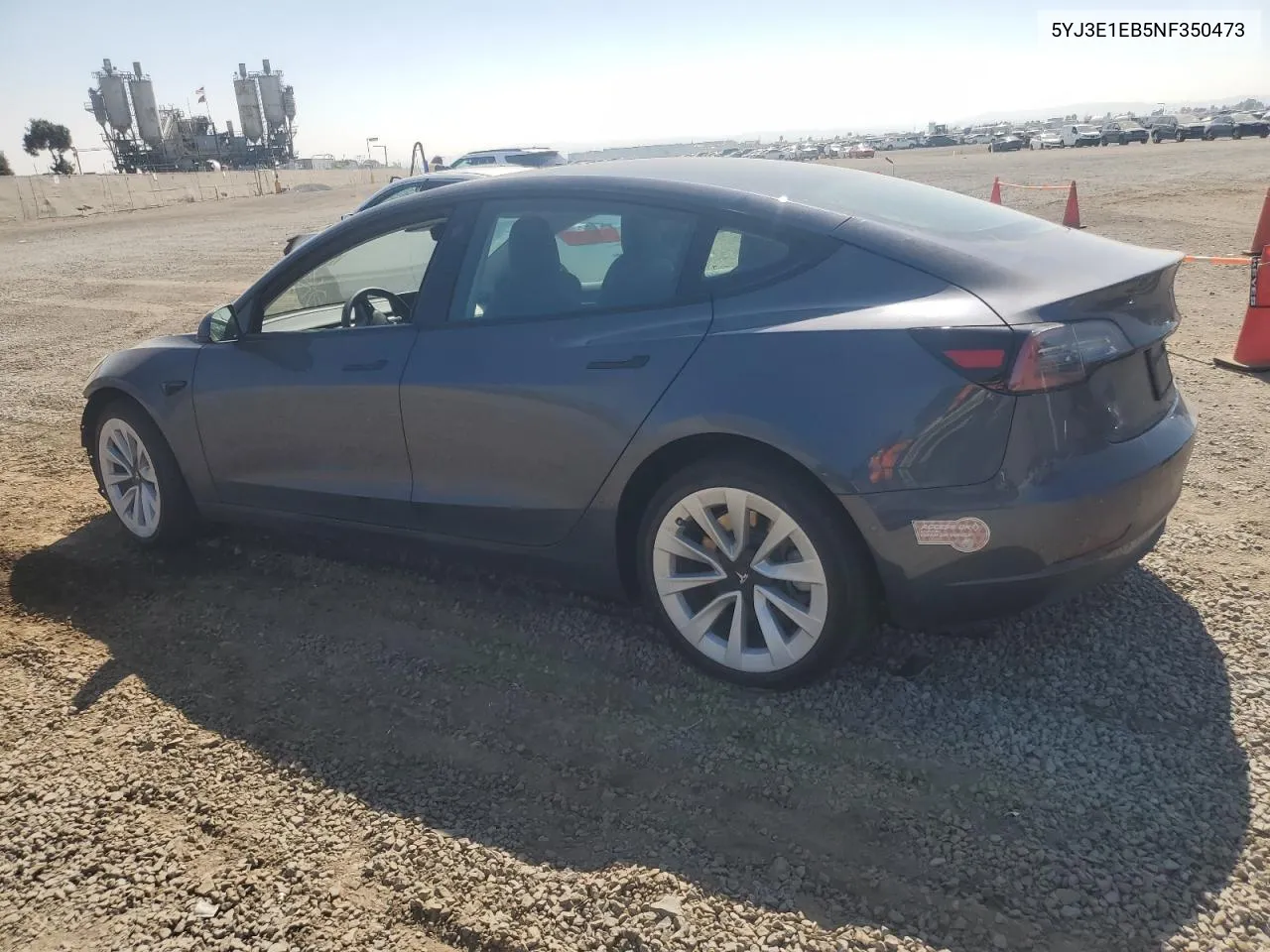 2022 Tesla Model 3 VIN: 5YJ3E1EB5NF350473 Lot: 75344684