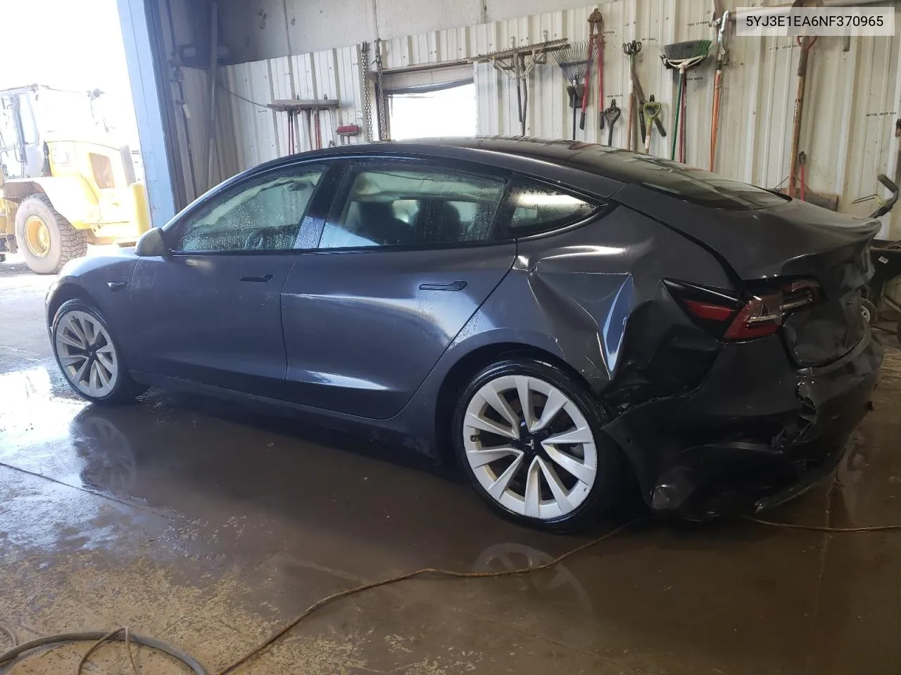 2022 Tesla Model 3 VIN: 5YJ3E1EA6NF370965 Lot: 75391534