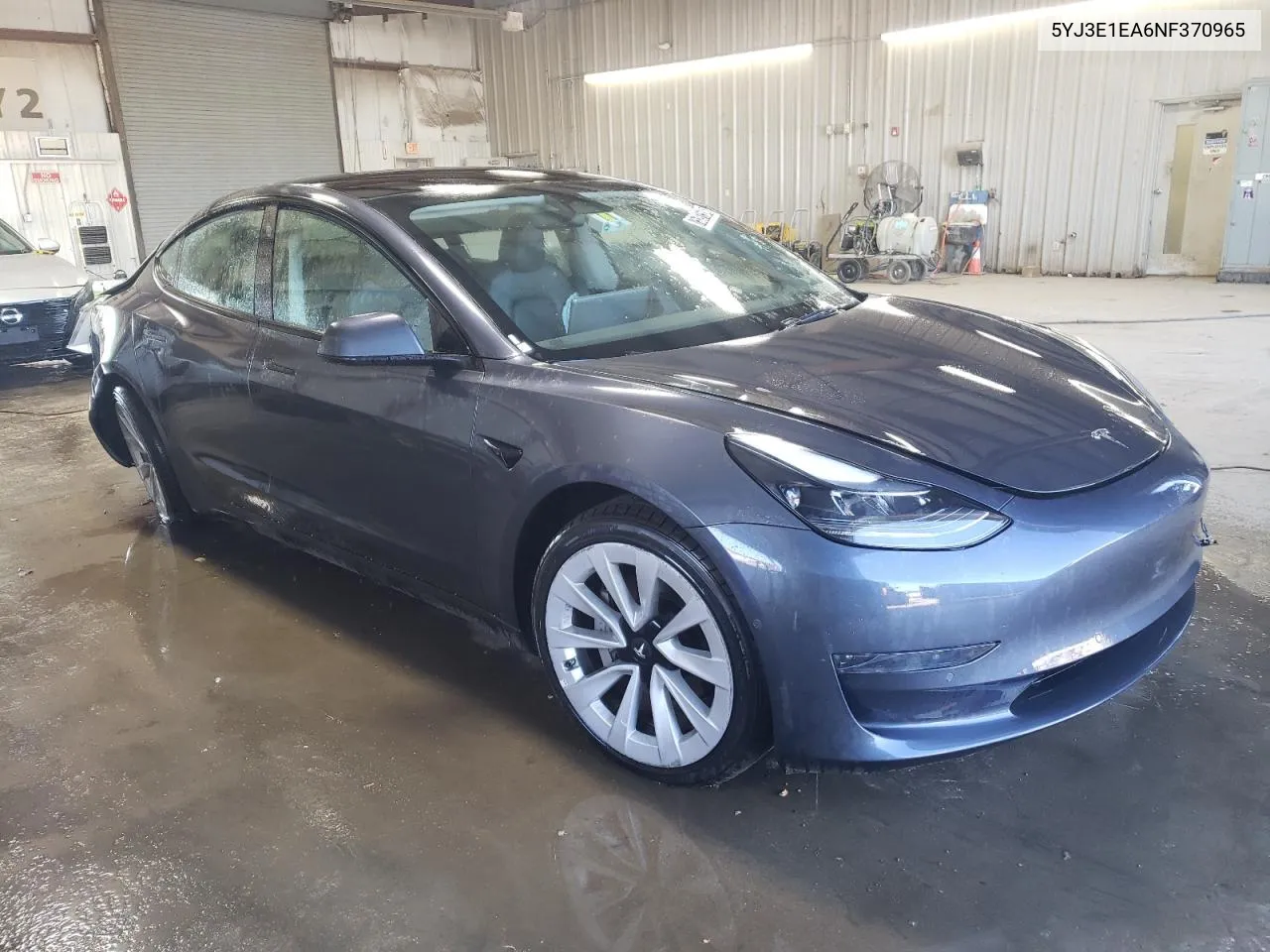 2022 Tesla Model 3 VIN: 5YJ3E1EA6NF370965 Lot: 75391534