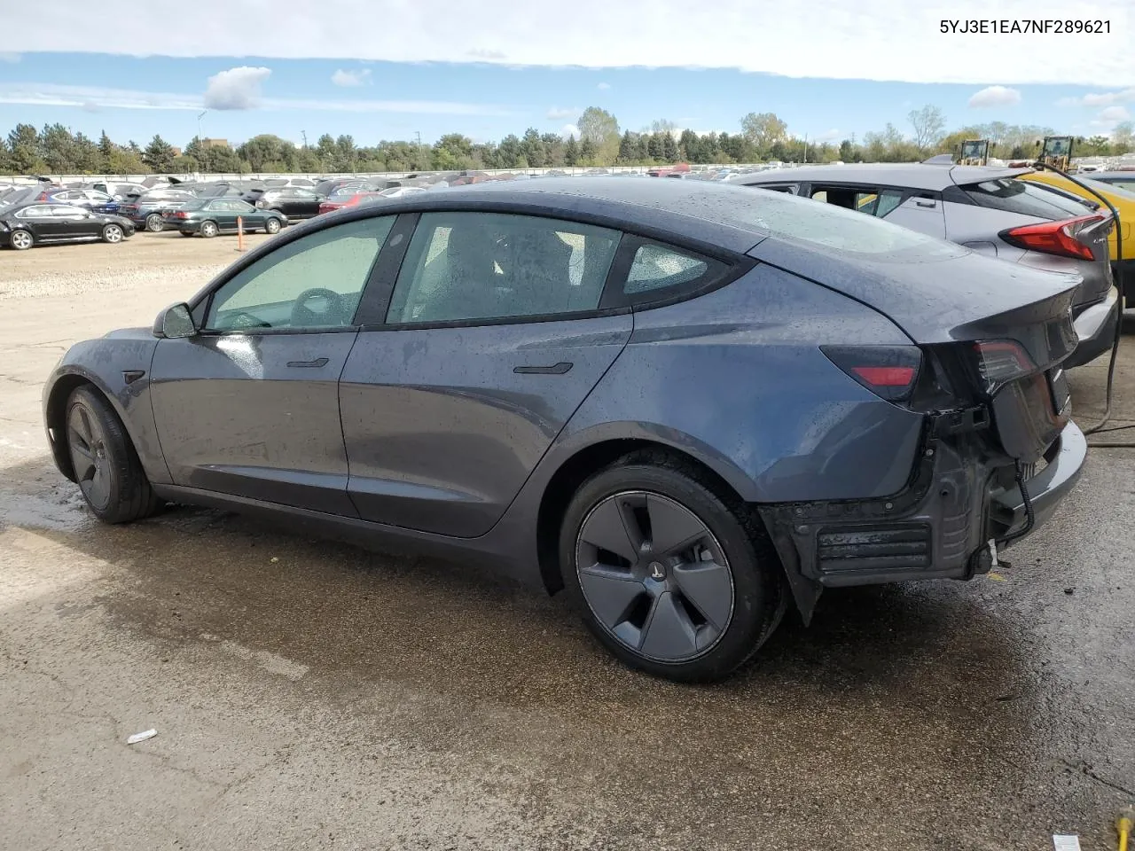 2022 Tesla Model 3 VIN: 5YJ3E1EA7NF289621 Lot: 75638284