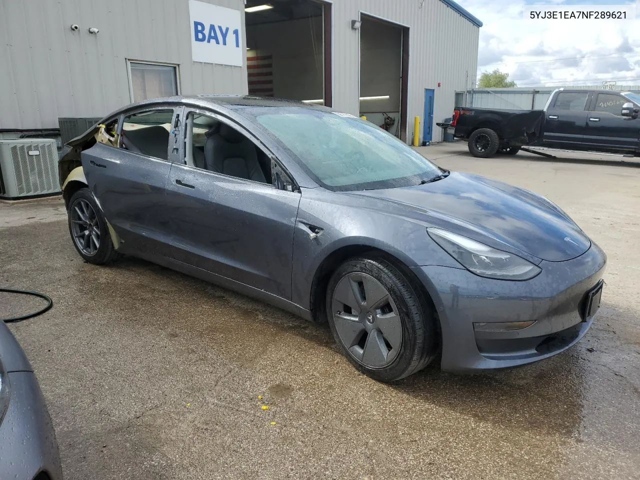 2022 Tesla Model 3 VIN: 5YJ3E1EA7NF289621 Lot: 75638284