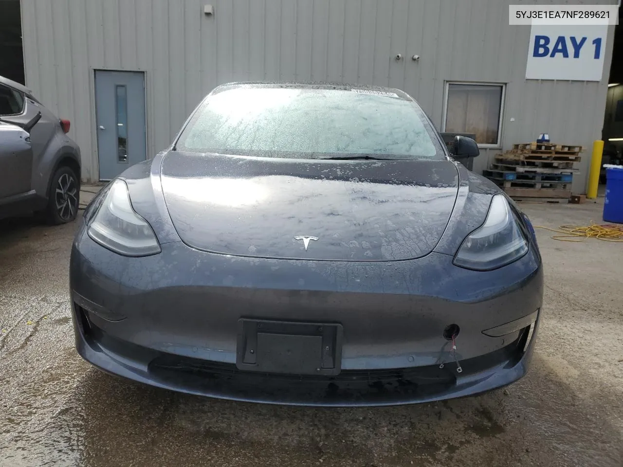 2022 Tesla Model 3 VIN: 5YJ3E1EA7NF289621 Lot: 75638284