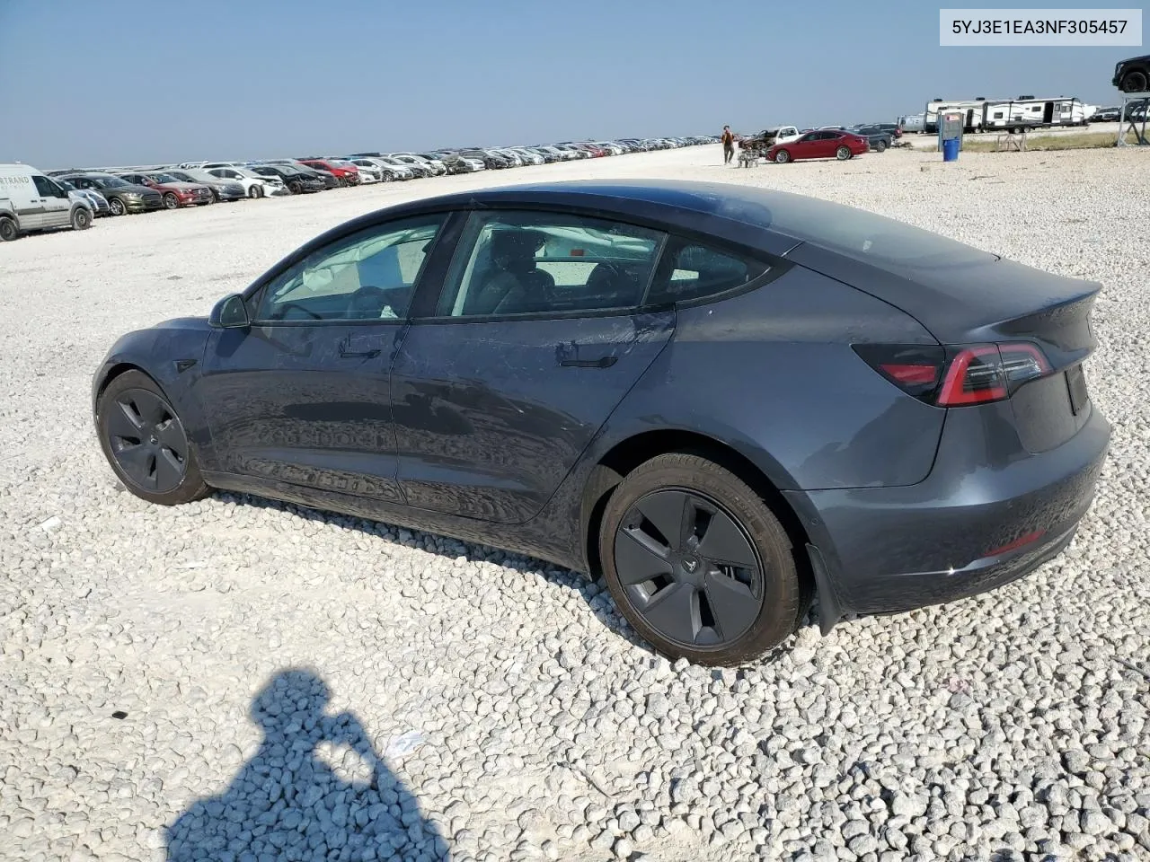 2022 Tesla Model 3 VIN: 5YJ3E1EA3NF305457 Lot: 75688774