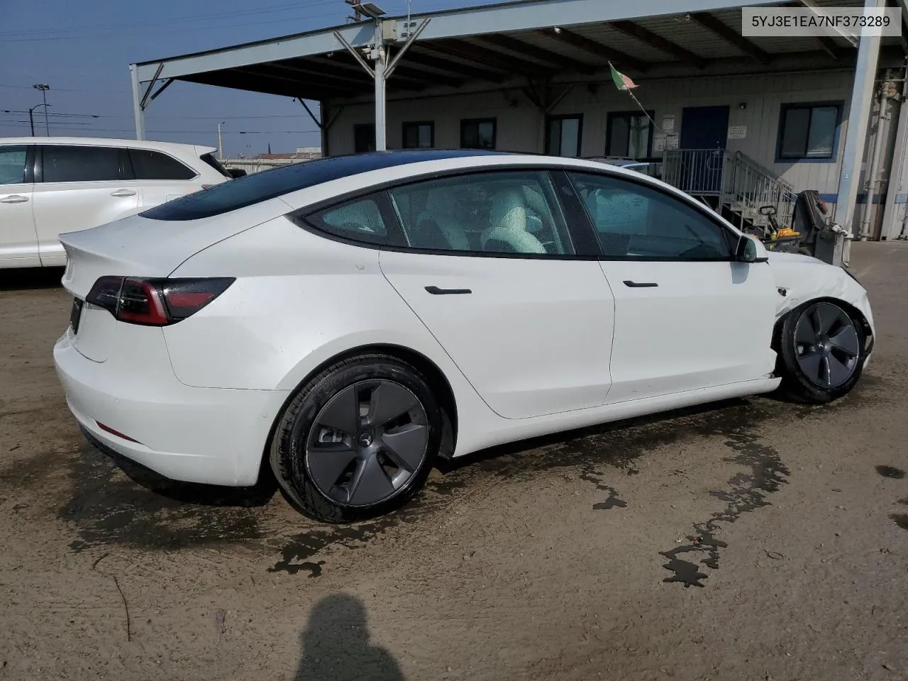 2022 Tesla Model 3 VIN: 5YJ3E1EA7NF373289 Lot: 75963824