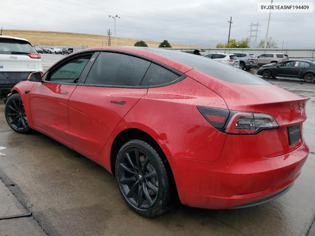 5YJ3E1EA5NF194409 2022 Tesla Model 3