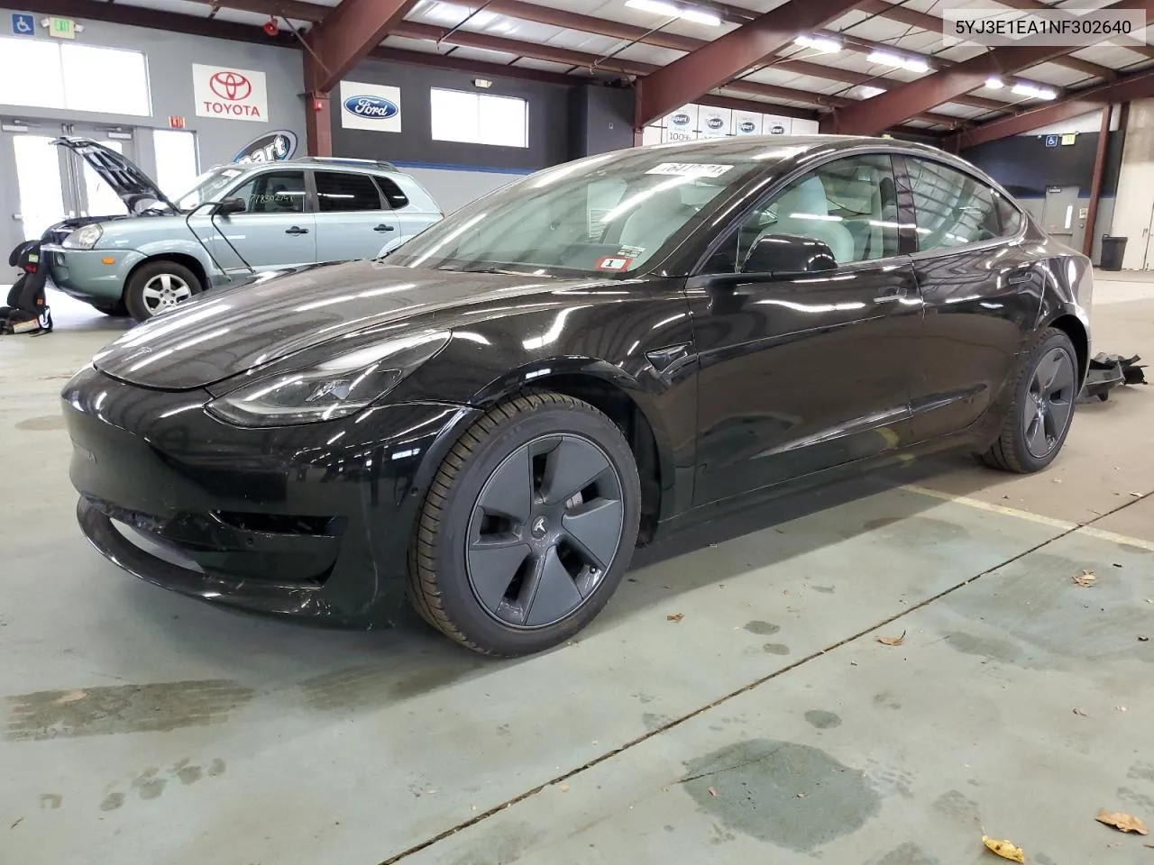 2022 Tesla Model 3 VIN: 5YJ3E1EA1NF302640 Lot: 76449684