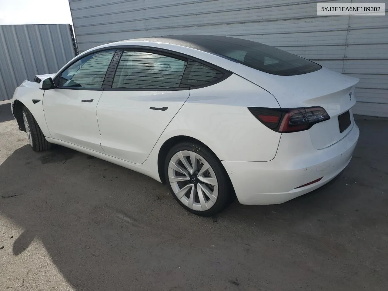 2022 Tesla Model 3 VIN: 5YJ3E1EA6NF189302 Lot: 76803644