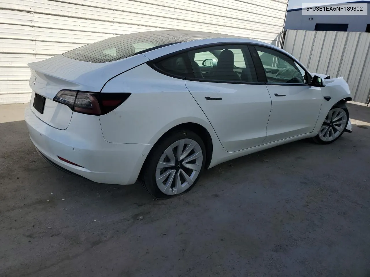 2022 Tesla Model 3 VIN: 5YJ3E1EA6NF189302 Lot: 76803644