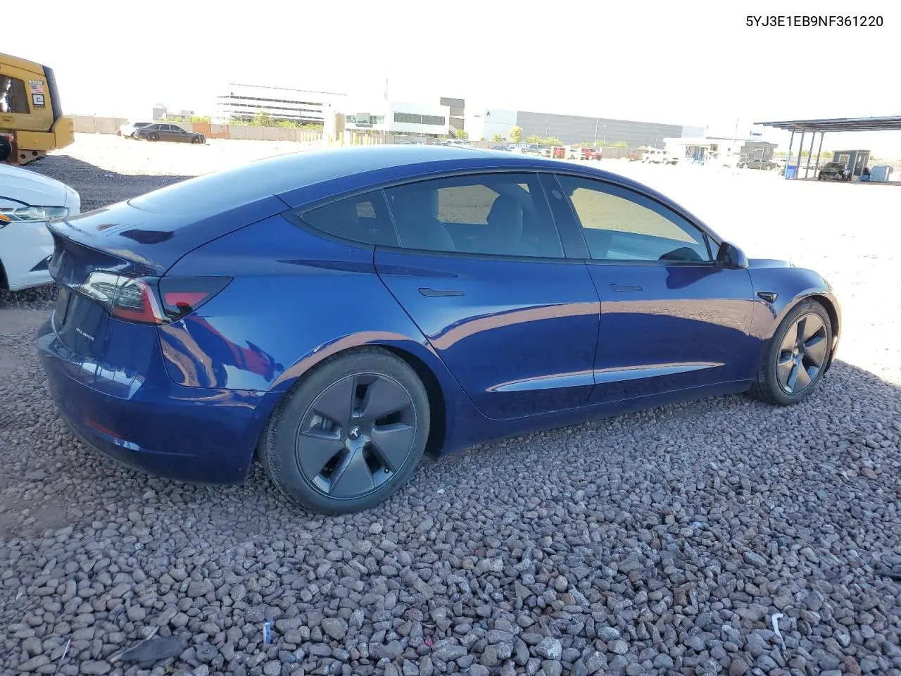 2022 Tesla Model 3 VIN: 5YJ3E1EB9NF361220 Lot: 76845774