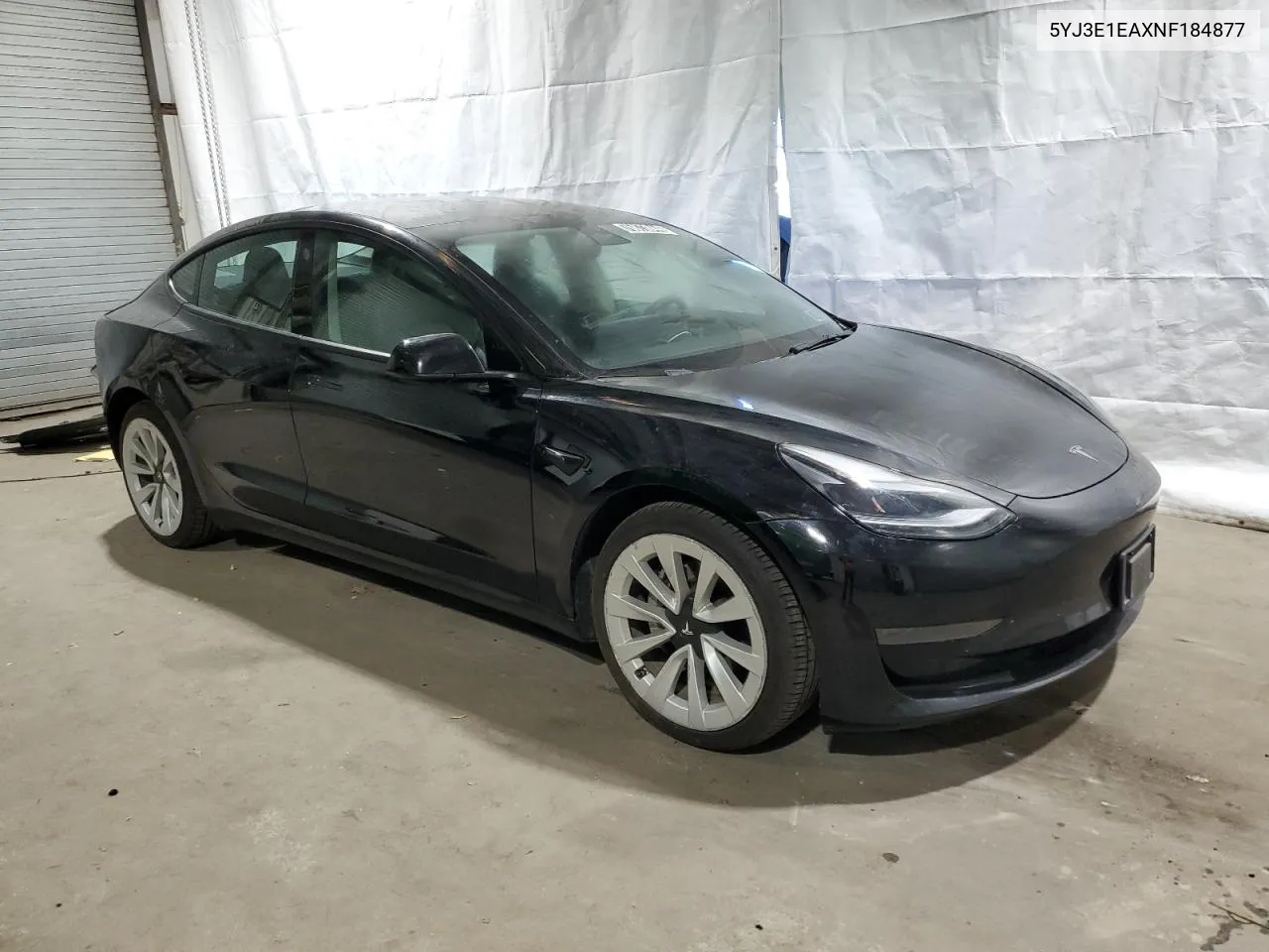 2022 Tesla Model 3 VIN: 5YJ3E1EAXNF184877 Lot: 76873844