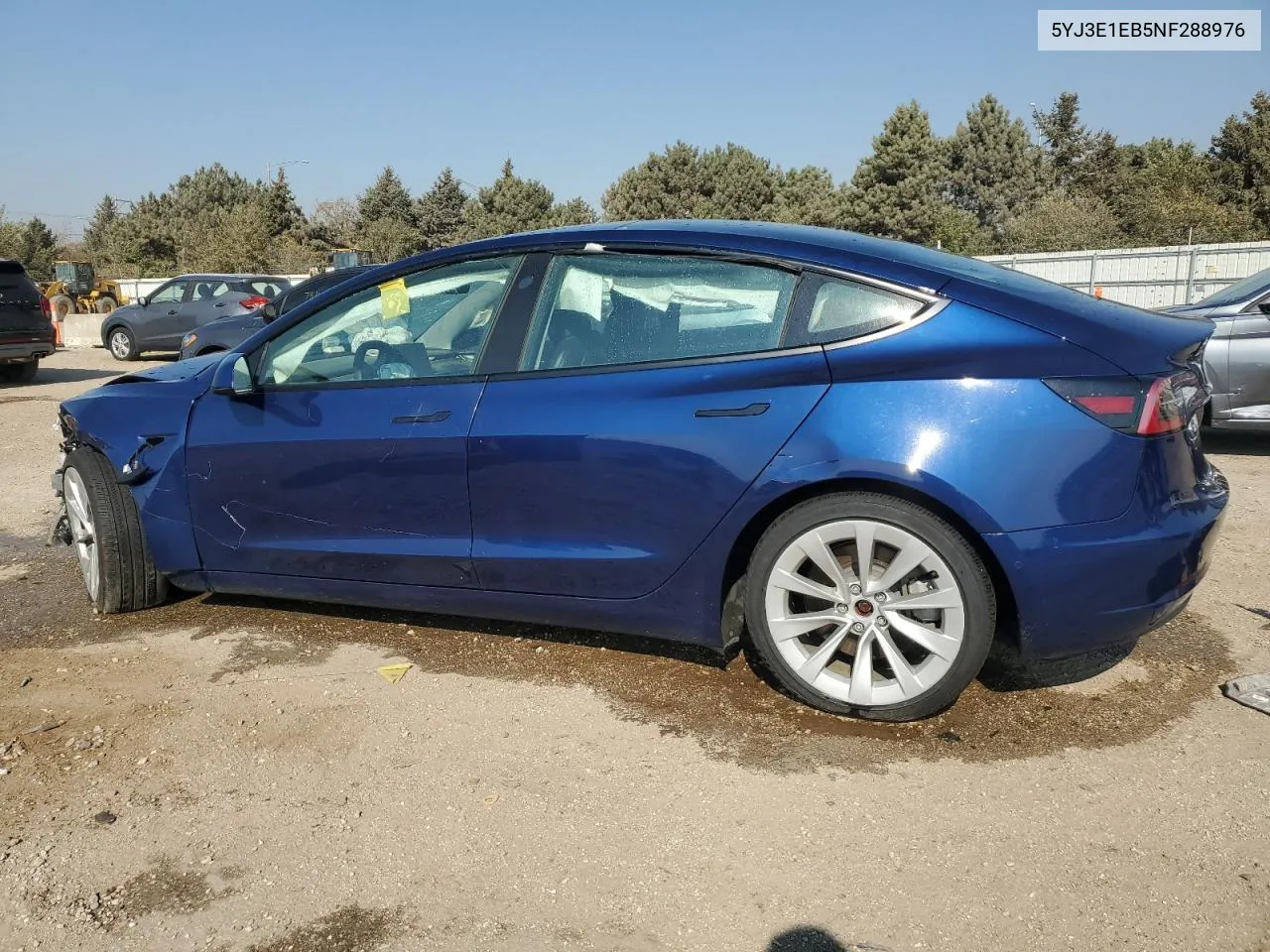 5YJ3E1EB5NF288976 2022 Tesla Model 3