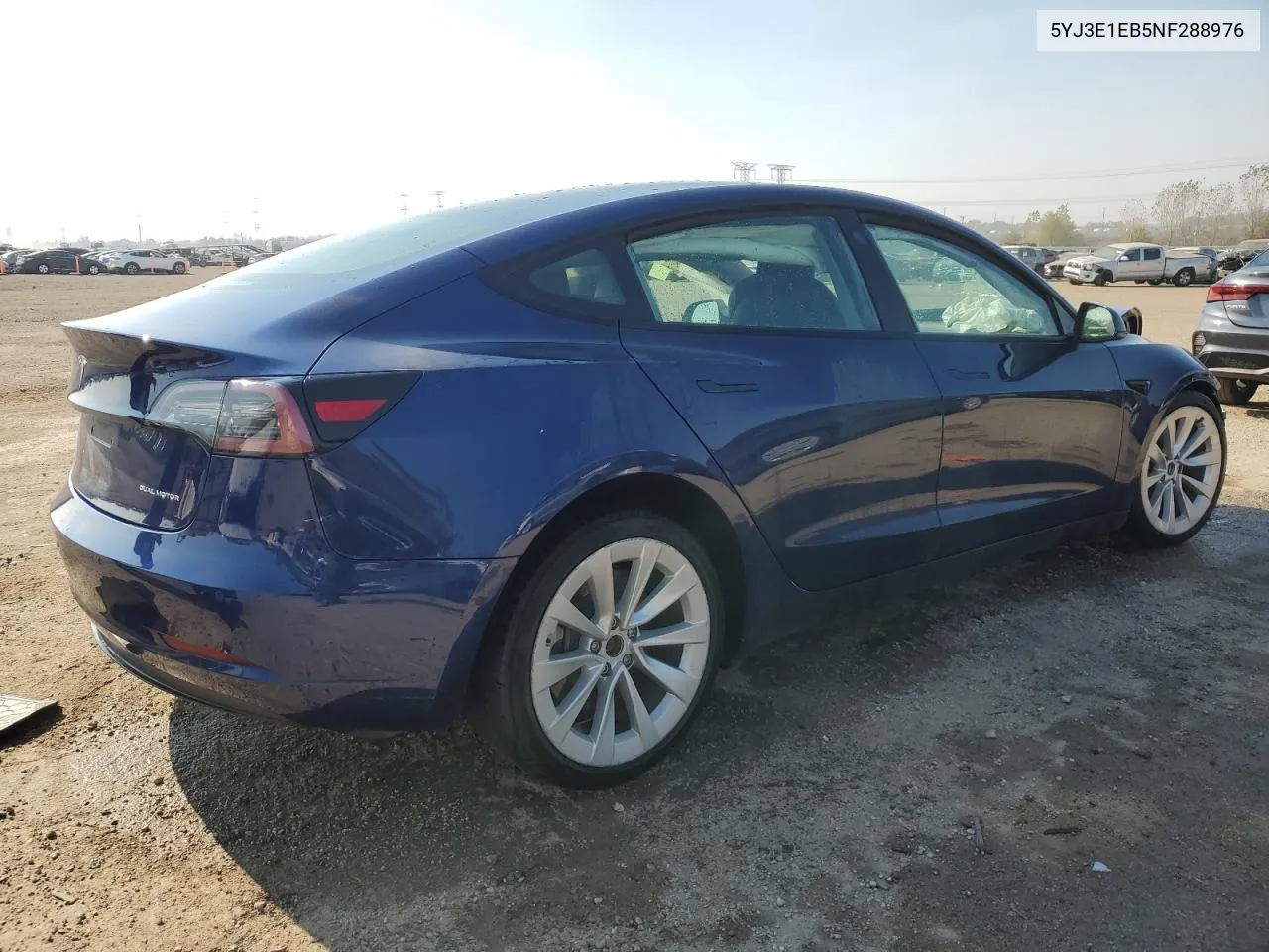 5YJ3E1EB5NF288976 2022 Tesla Model 3