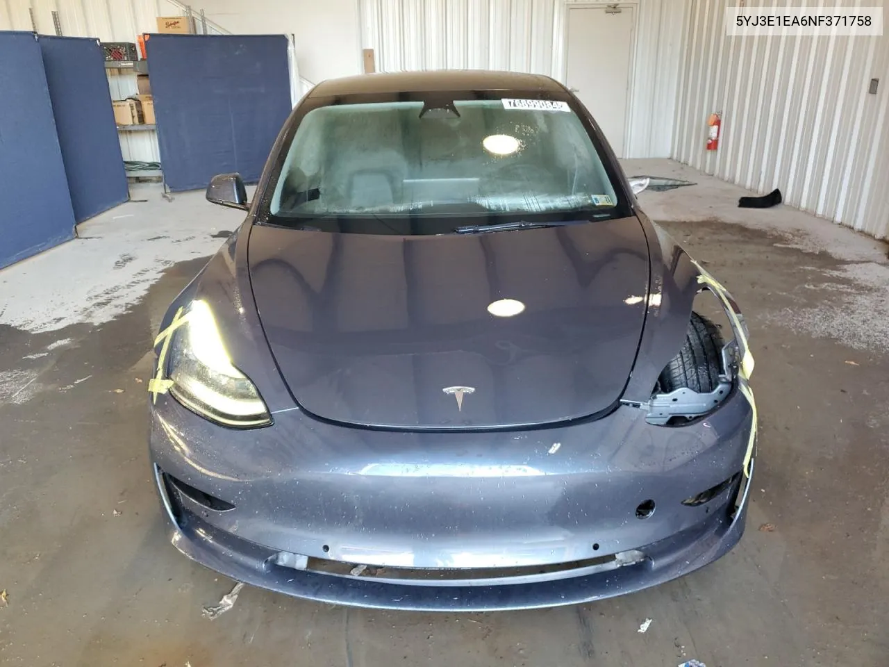 2022 Tesla Model 3 VIN: 5YJ3E1EA6NF371758 Lot: 76899084