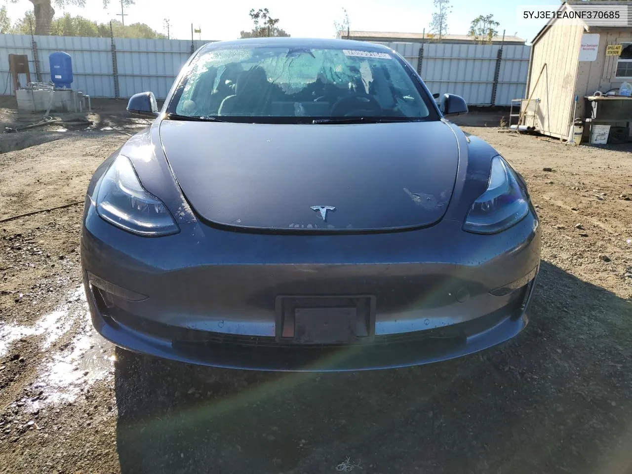 2022 Tesla Model 3 VIN: 5YJ3E1EA0NF370685 Lot: 76999164