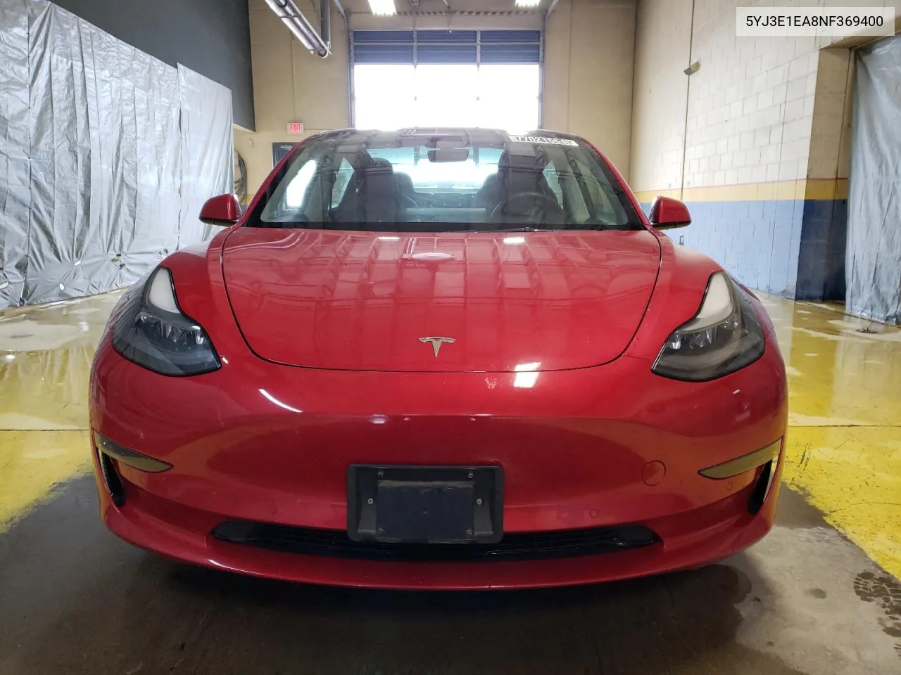 2022 Tesla Model 3 VIN: 5YJ3E1EA8NF369400 Lot: 77021564