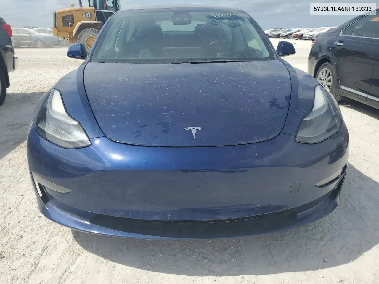 2022 Tesla Model 3 VIN: 5YJ3E1EA6NF189333 Lot: 77034254