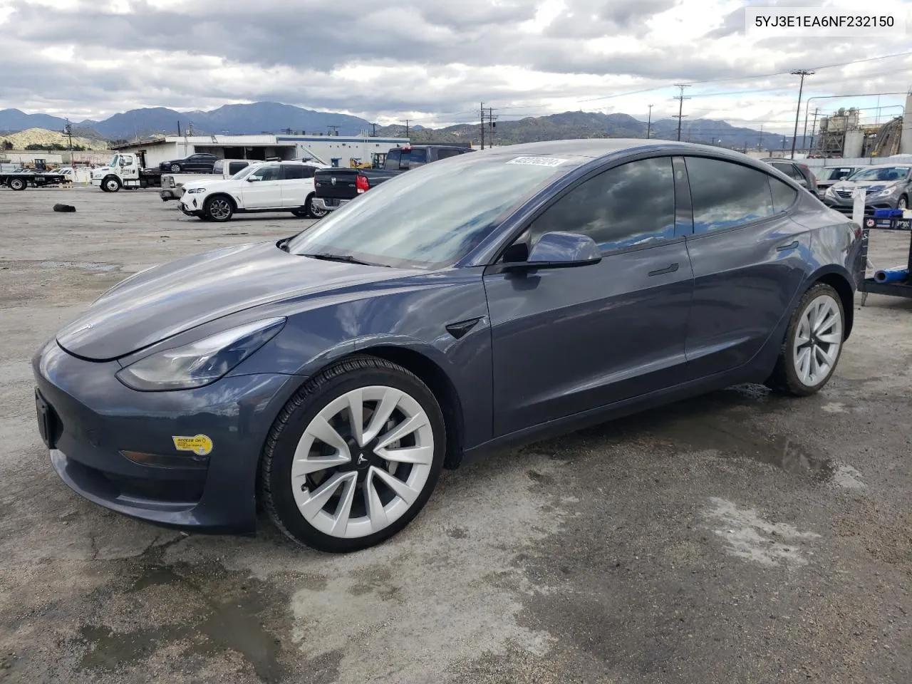 2022 Tesla Model 3 VIN: 5YJ3E1EA6NF232150 Lot: 77377264