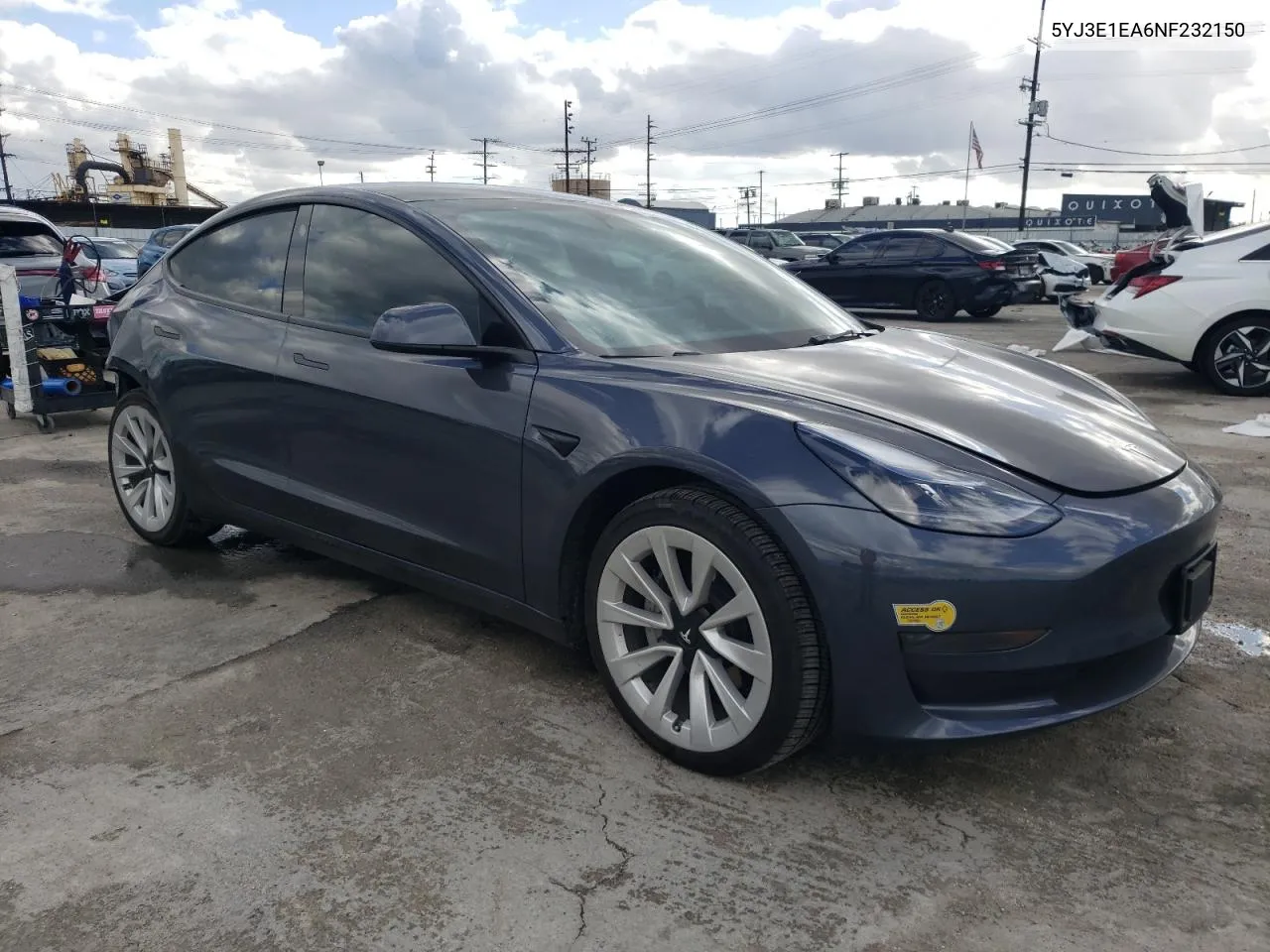 5YJ3E1EA6NF232150 2022 Tesla Model 3