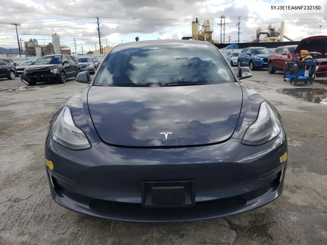 2022 Tesla Model 3 VIN: 5YJ3E1EA6NF232150 Lot: 77377264