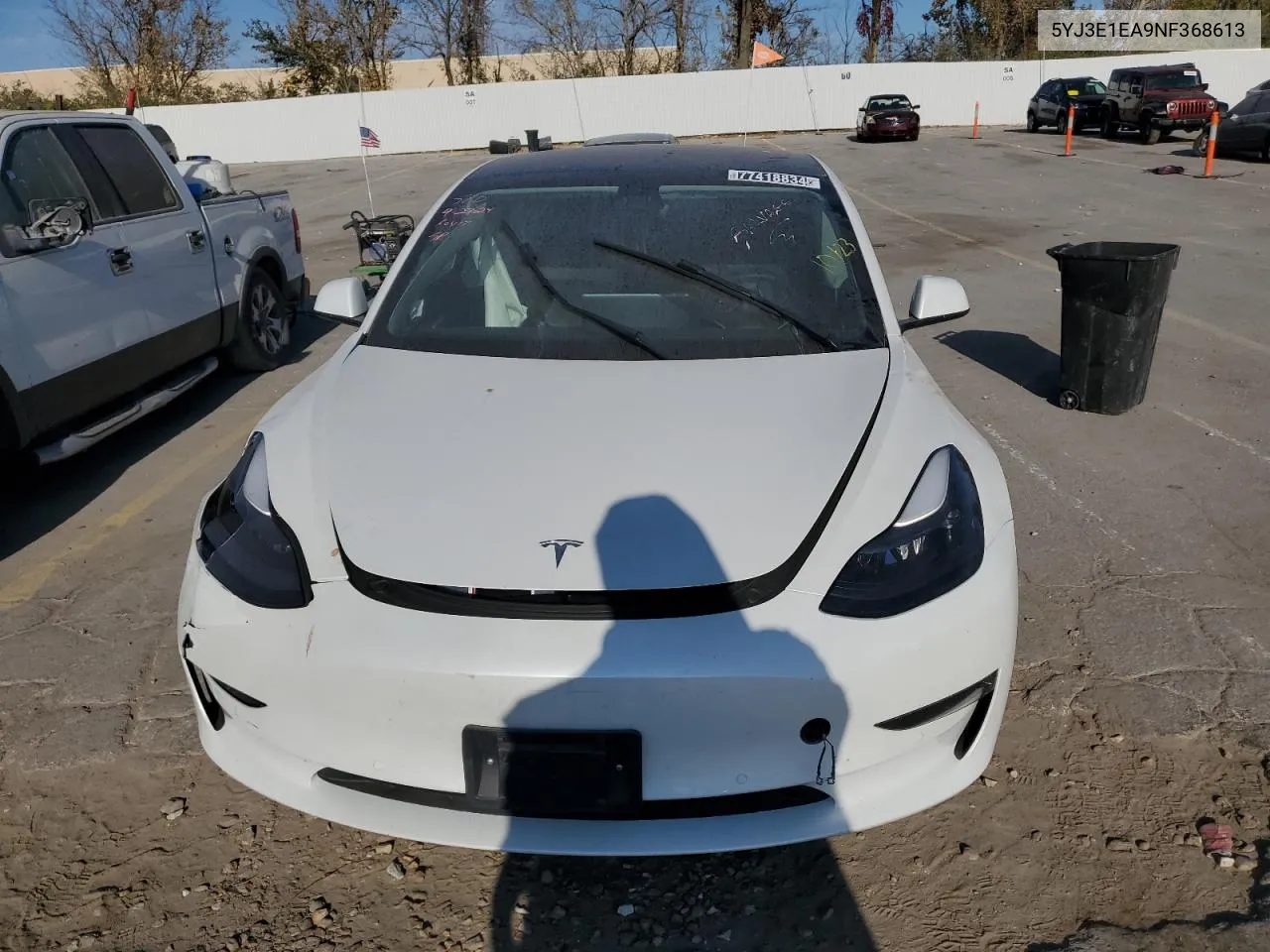 5YJ3E1EA9NF368613 2022 Tesla Model 3