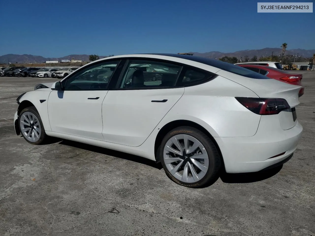 2022 Tesla Model 3 VIN: 5YJ3E1EA6NF294213 Lot: 77703974