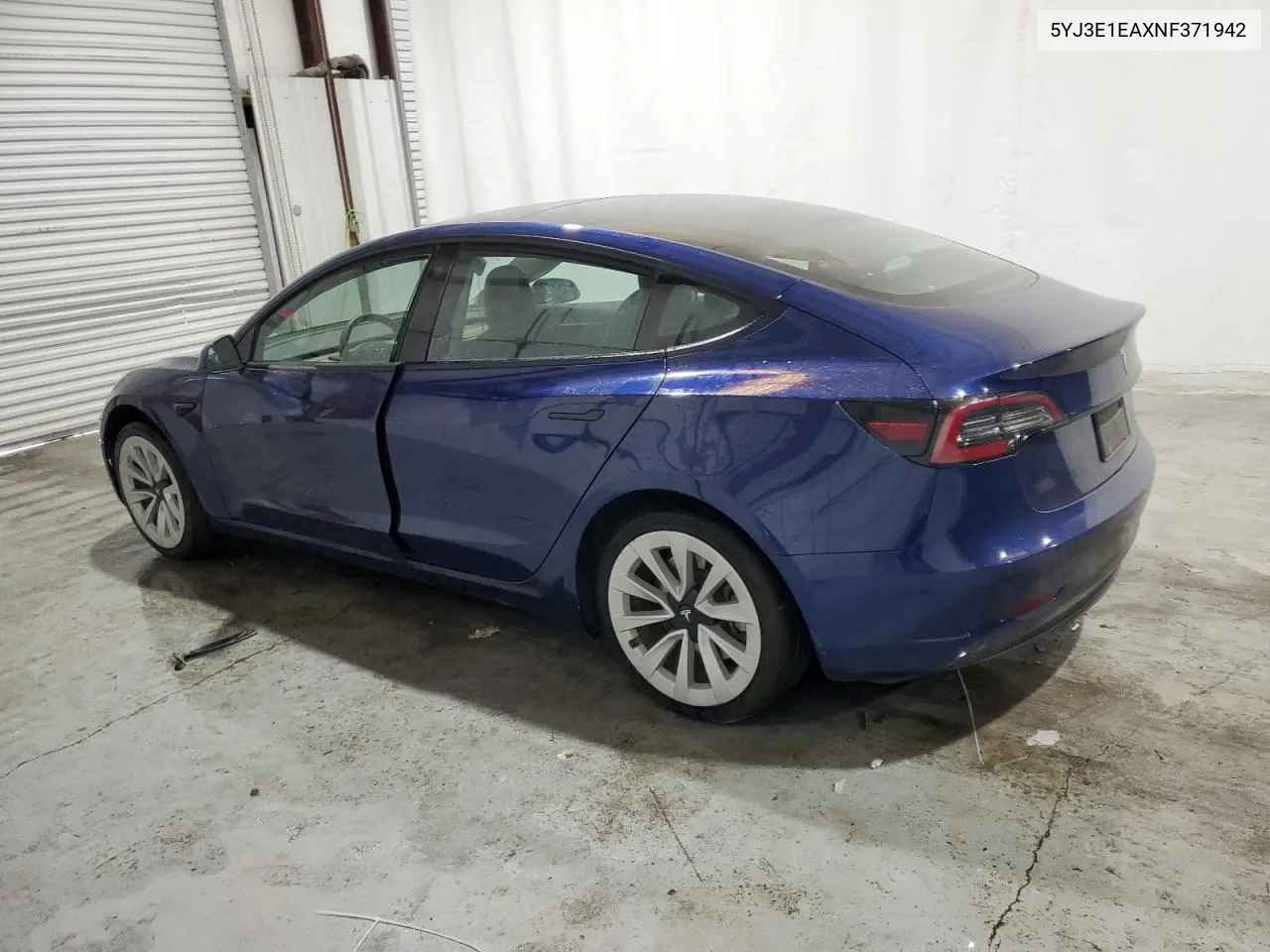 5YJ3E1EAXNF371942 2022 Tesla Model 3