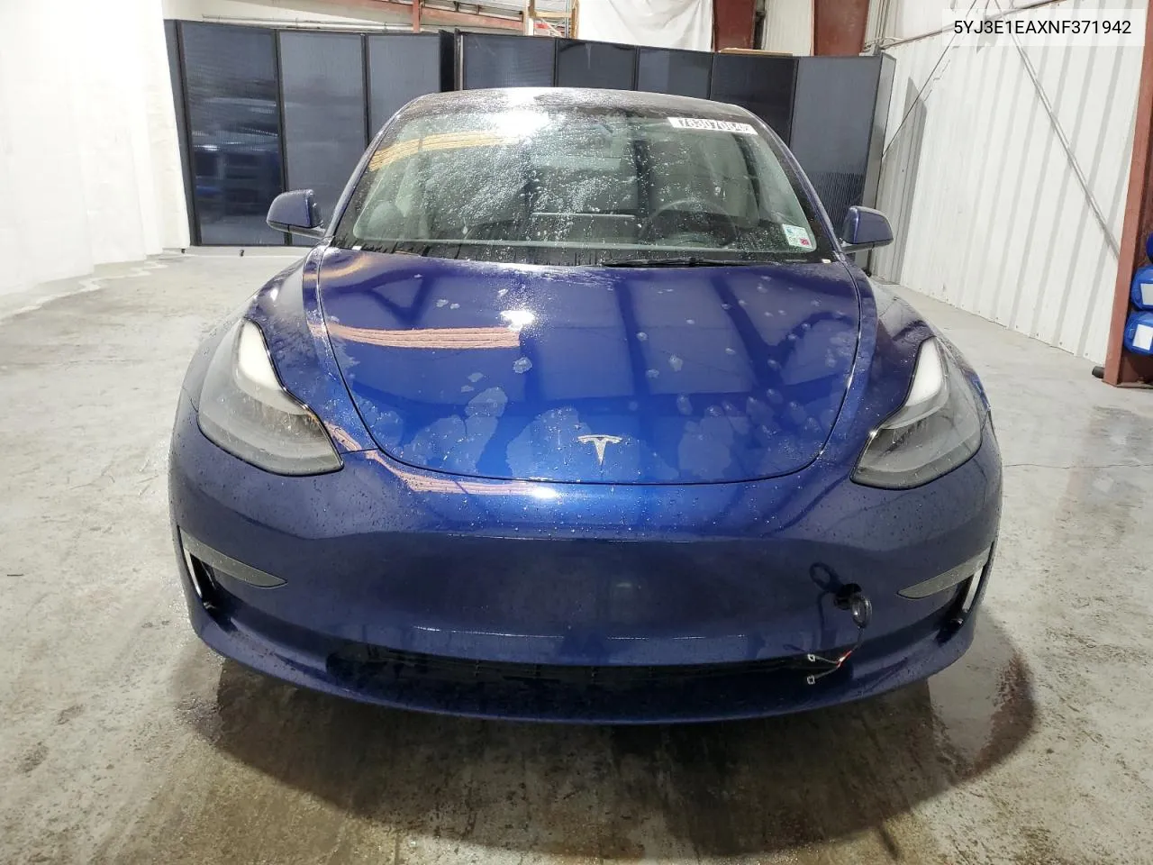 5YJ3E1EAXNF371942 2022 Tesla Model 3