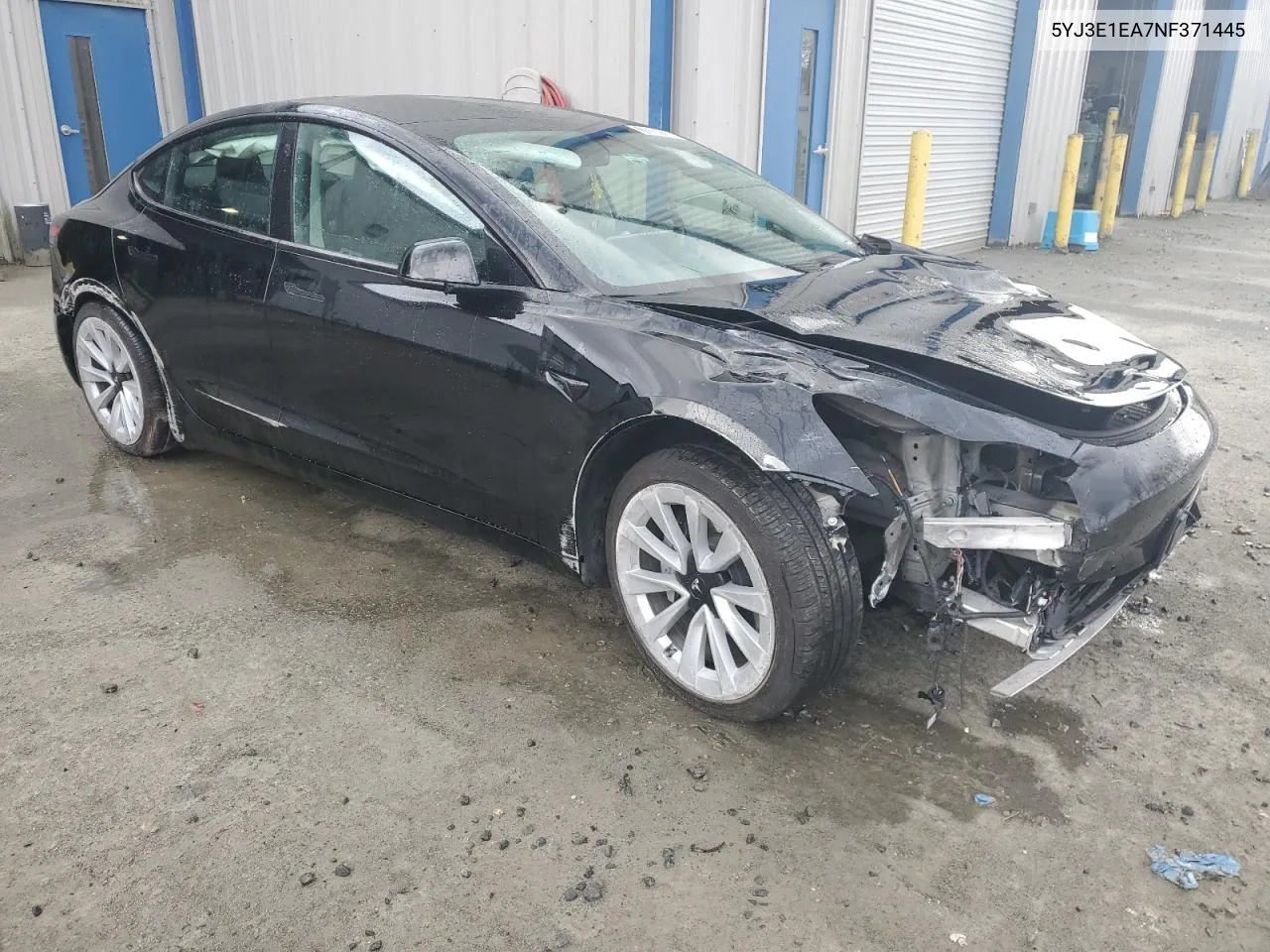 2022 Tesla Model 3 VIN: 5YJ3E1EA7NF371445 Lot: 78330154