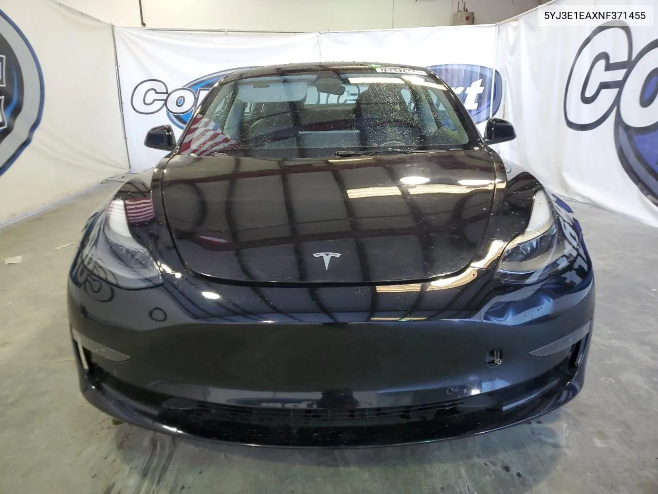 2022 Tesla Model 3 VIN: 5YJ3E1EAXNF371455 Lot: 78347444