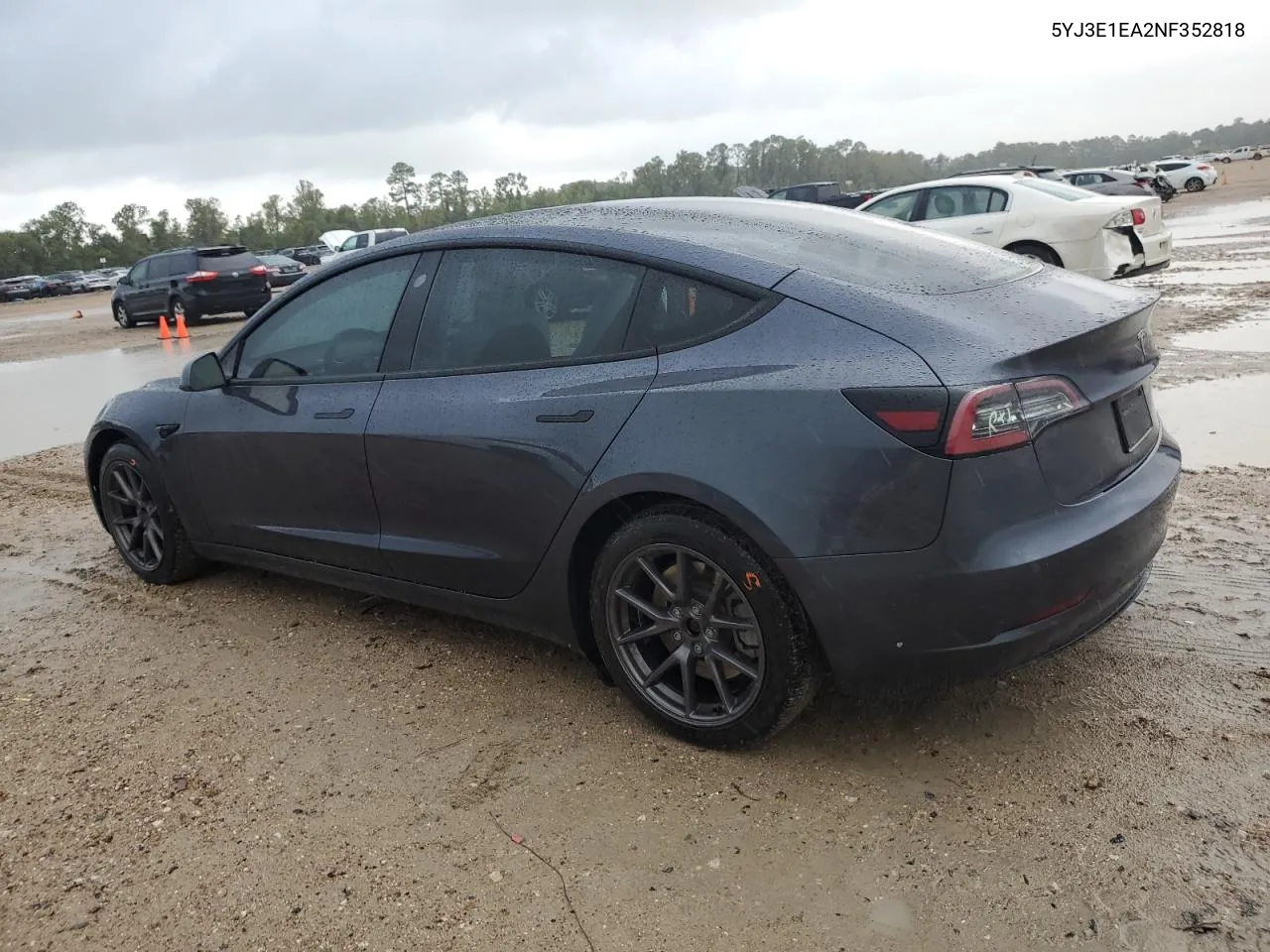 2022 Tesla Model 3 VIN: 5YJ3E1EA2NF352818 Lot: 78539444