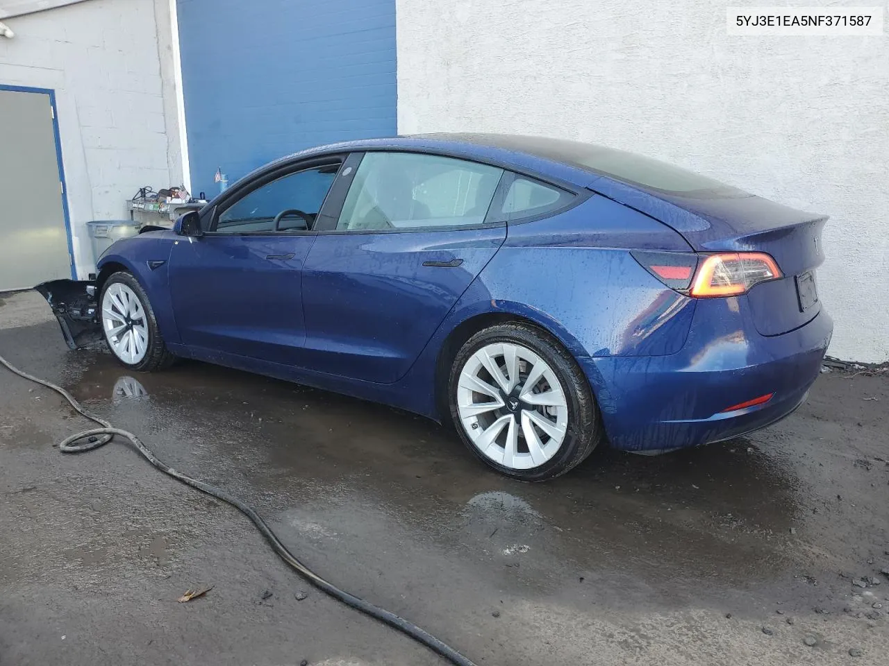 2022 Tesla Model 3 VIN: 5YJ3E1EA5NF371587 Lot: 78629624