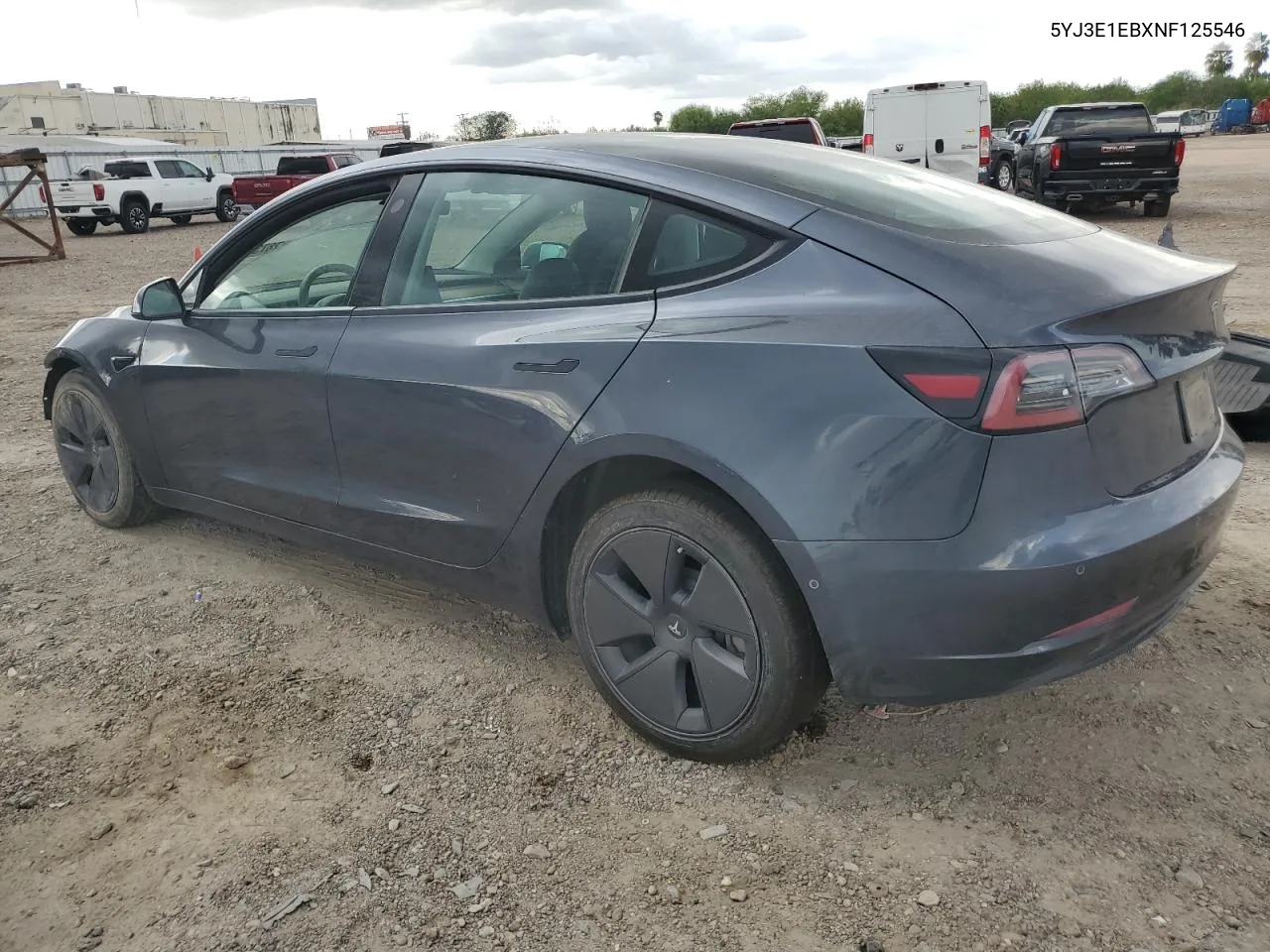 2022 Tesla Model 3 VIN: 5YJ3E1EBXNF125546 Lot: 78738954