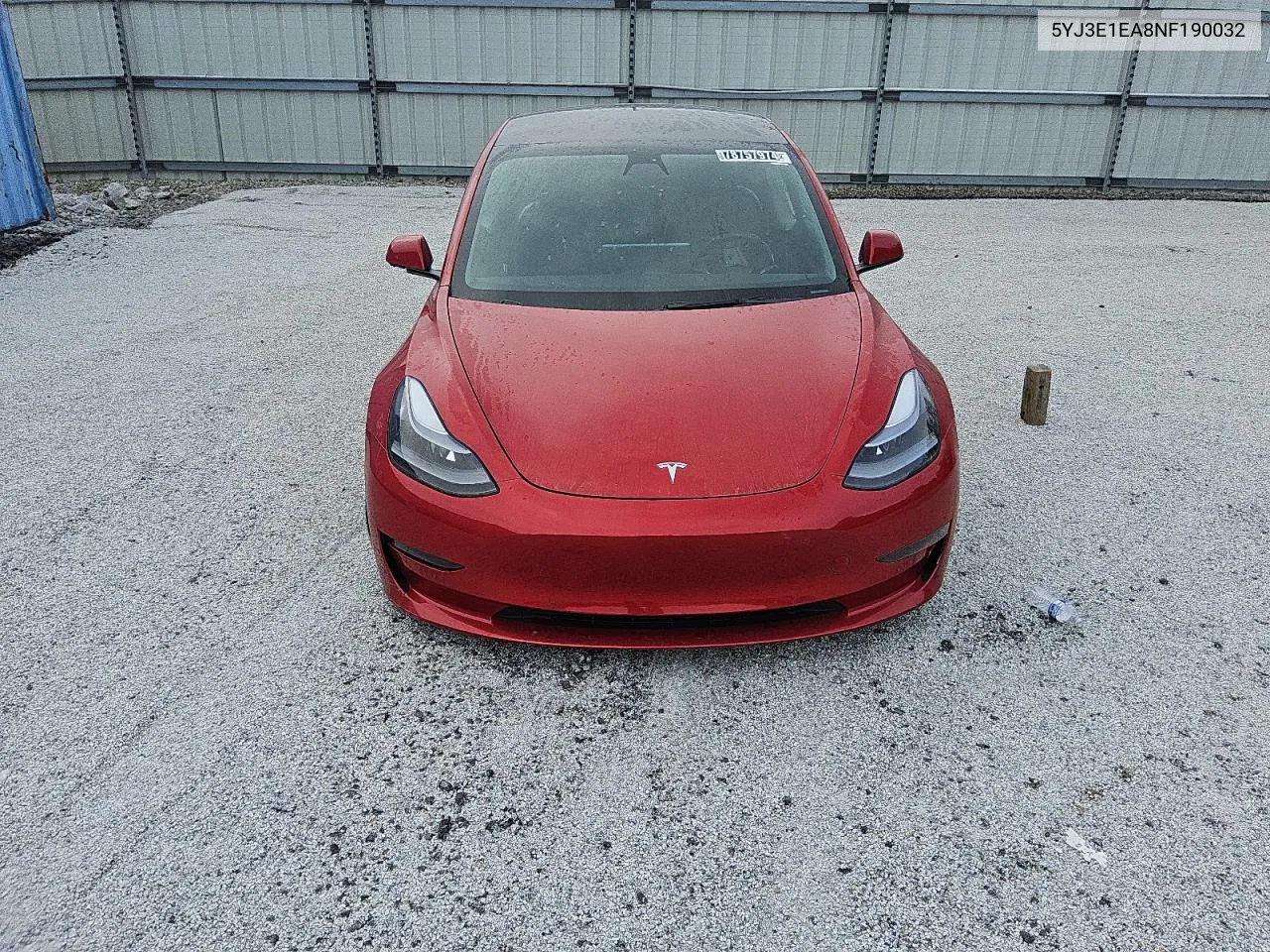 2022 Tesla Model 3 VIN: 5YJ3E1EA8NF190032 Lot: 78757974