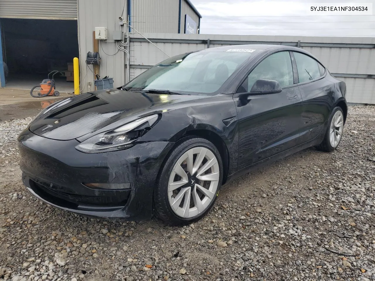 2022 Tesla Model 3 VIN: 5YJ3E1EA1NF304534 Lot: 78803494