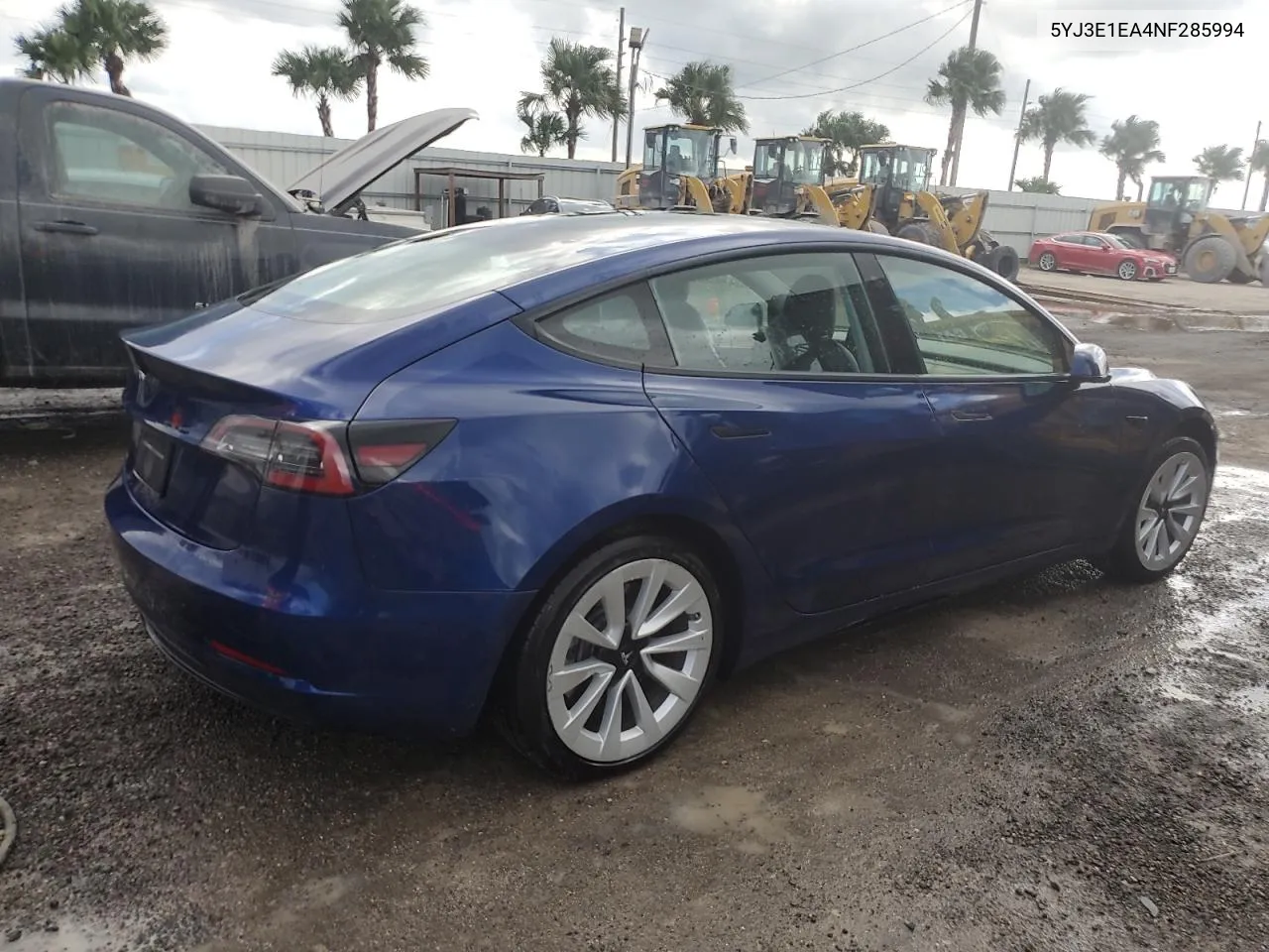 2022 Tesla Model 3 VIN: 5YJ3E1EA4NF285994 Lot: 78883384