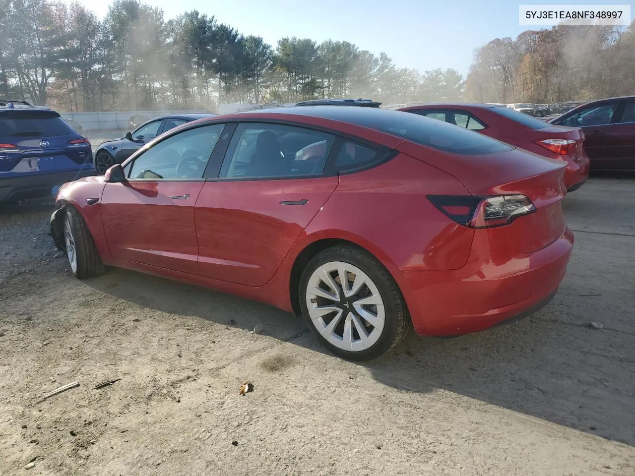 2022 Tesla Model 3 VIN: 5YJ3E1EA8NF348997 Lot: 79103784