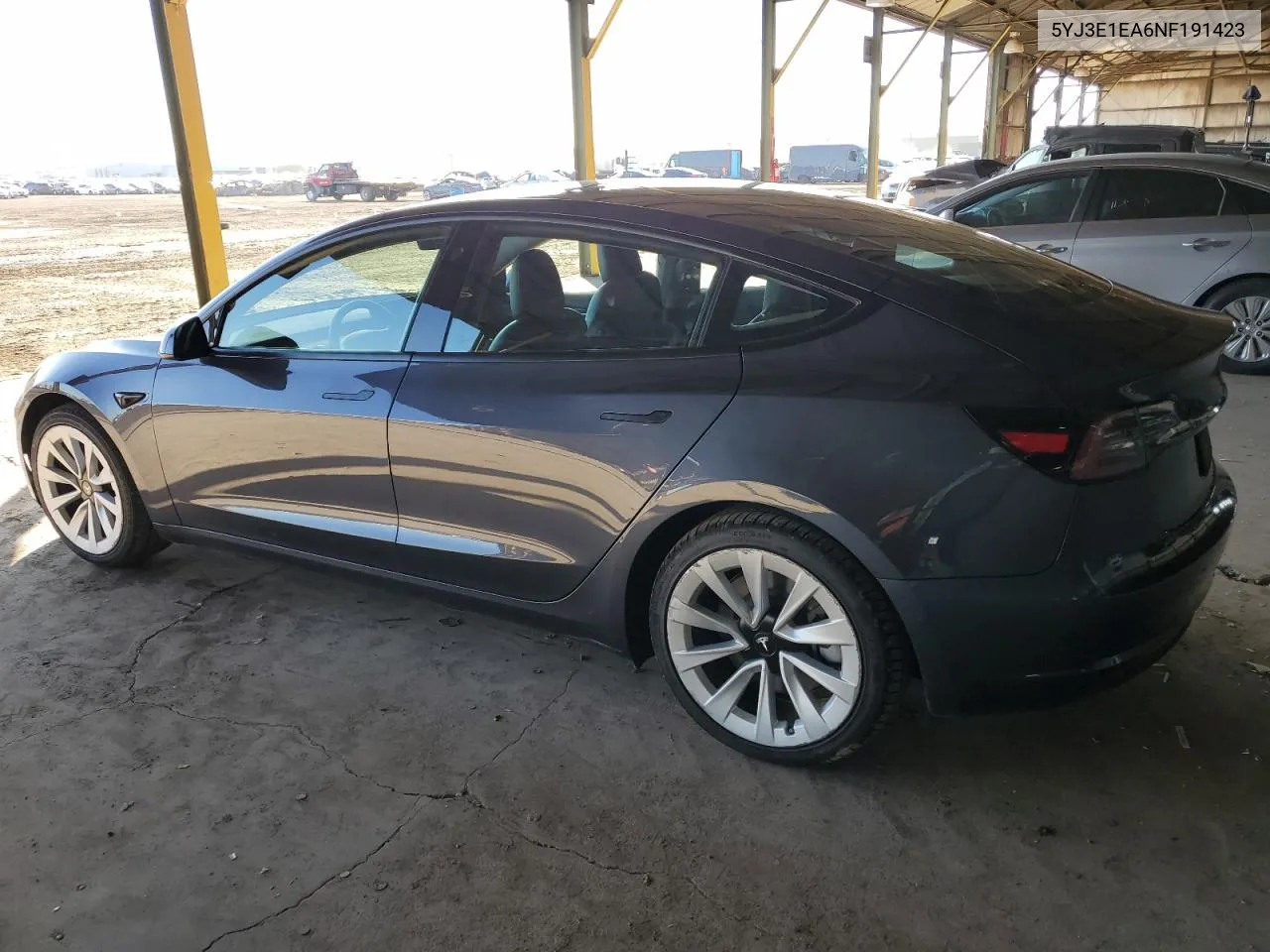 2022 Tesla Model 3 VIN: 5YJ3E1EA6NF191423 Lot: 79135814